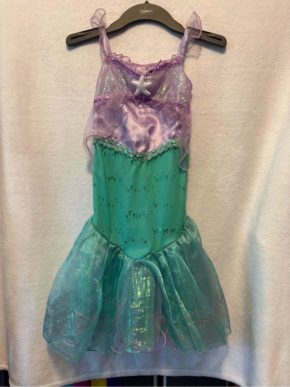 Disney Purple and Teal Mermaid Dress Costume